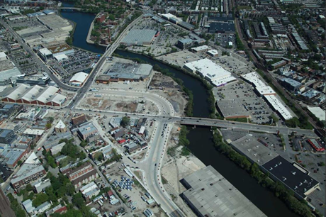 Six-Way Interchange Aerial View